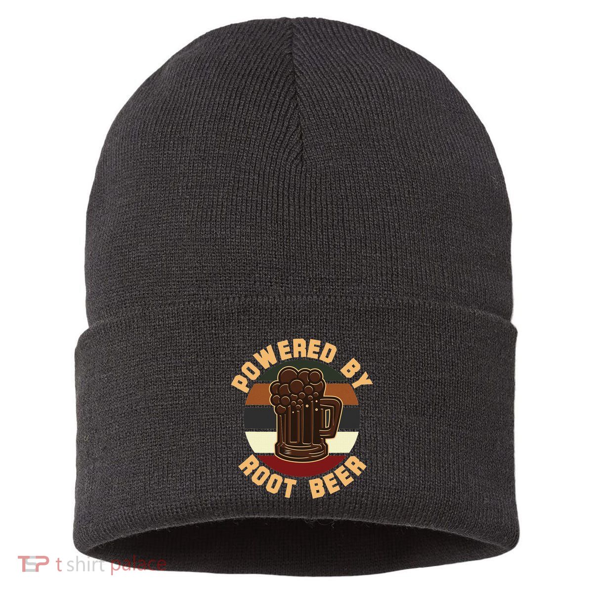 Powered By Root Beer Sustainable Knit Beanie