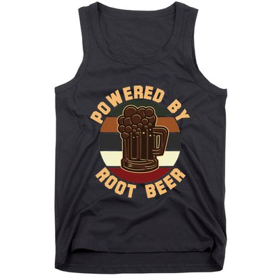 Powered By Root Beer Tank Top