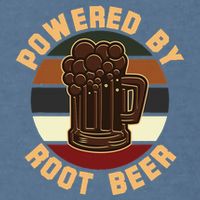 Powered By Root Beer Garment-Dyed Sweatshirt