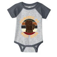 Powered By Root Beer Infant Baby Jersey Bodysuit