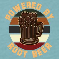 Powered By Root Beer Sueded Cloud Jersey T-Shirt