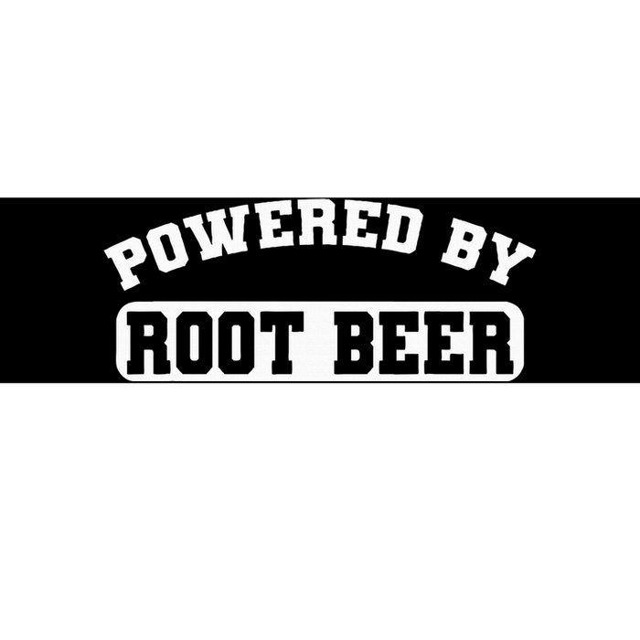 Powered By Root Beer Bumper Sticker