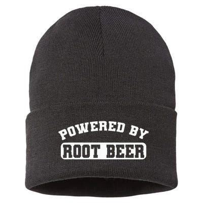 Powered By Root Beer Sustainable Knit Beanie