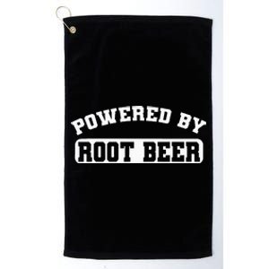 Powered By Root Beer Platinum Collection Golf Towel