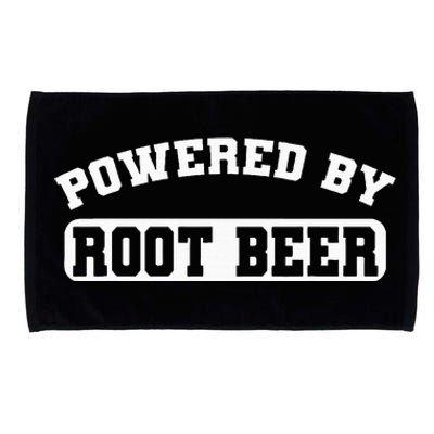 Powered By Root Beer Microfiber Hand Towel