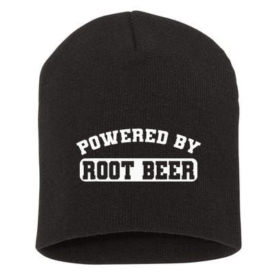 Powered By Root Beer Short Acrylic Beanie