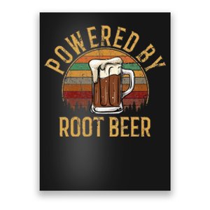 Powered By Root Beer Root Beer Poster