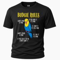 Parakeet Budgie Rules Bird Budgerigar Performance Shirt