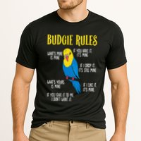 Parakeet Budgie Rules Bird Budgerigar Performance Shirt