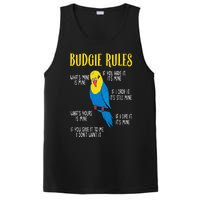 Parakeet Budgie Rules Bird Budgerigar PosiCharge Competitor Tank