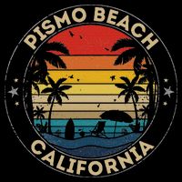 Pismo Beach Souvenir California Reminder Cooling Performance Crew T-Shirt