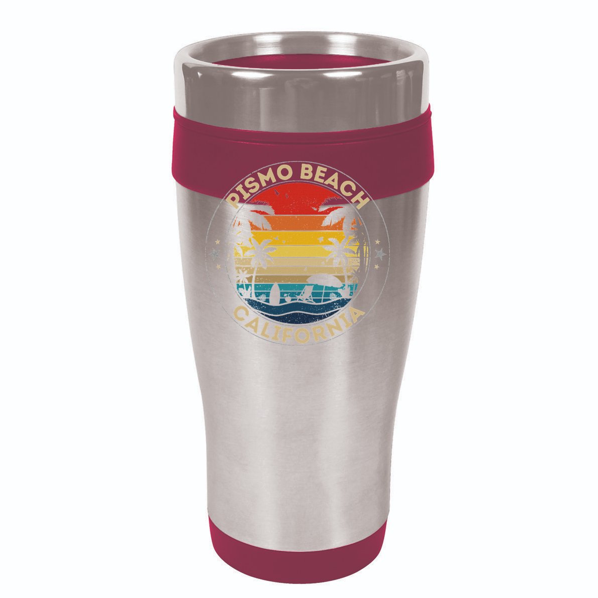 Pismo Beach Souvenir California Reminder Ladies Essential Flowy Tank