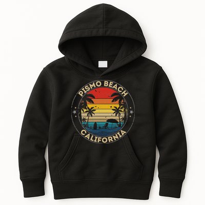 Pismo Beach Souvenir California Reminder Kids Hoodie