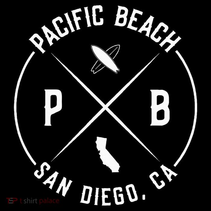 Pacific Beach San Diego California Pb San Diego Long Sleeve Shirt