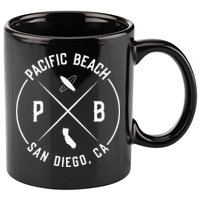 Pacific Beach San Diego California Pb San Diego 11oz C Handle Ceramic Mug