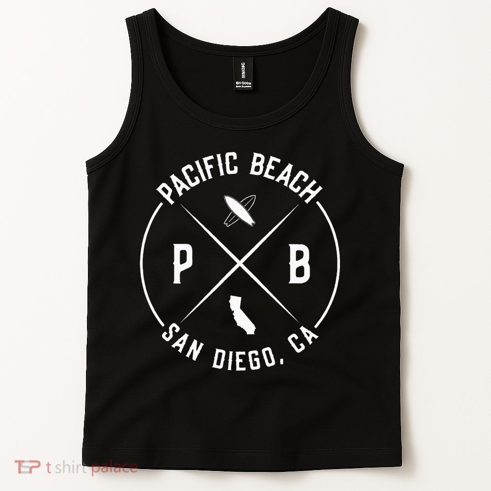 Pacific Beach San Diego California Pb San Diego Tank Top