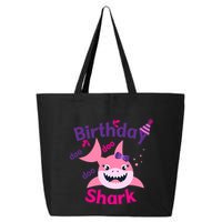 Pink Birthday Shark Doo Doo Doo 25L Jumbo Tote