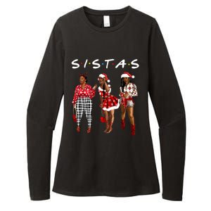 Proud Black Sistas Queen Melanin Afro African American Cool Gift Womens CVC Long Sleeve Shirt