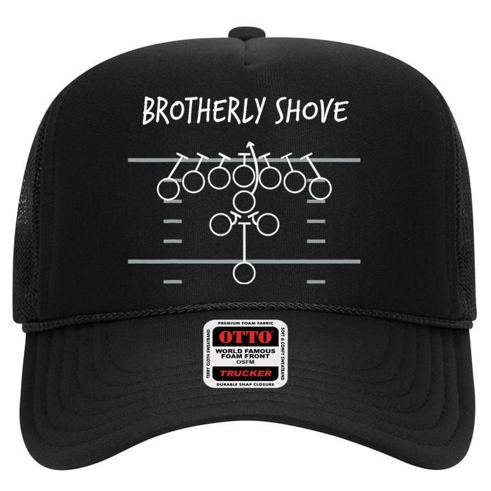 Philadelphia Brotherly Shove High Crown Mesh Back Trucker Hat