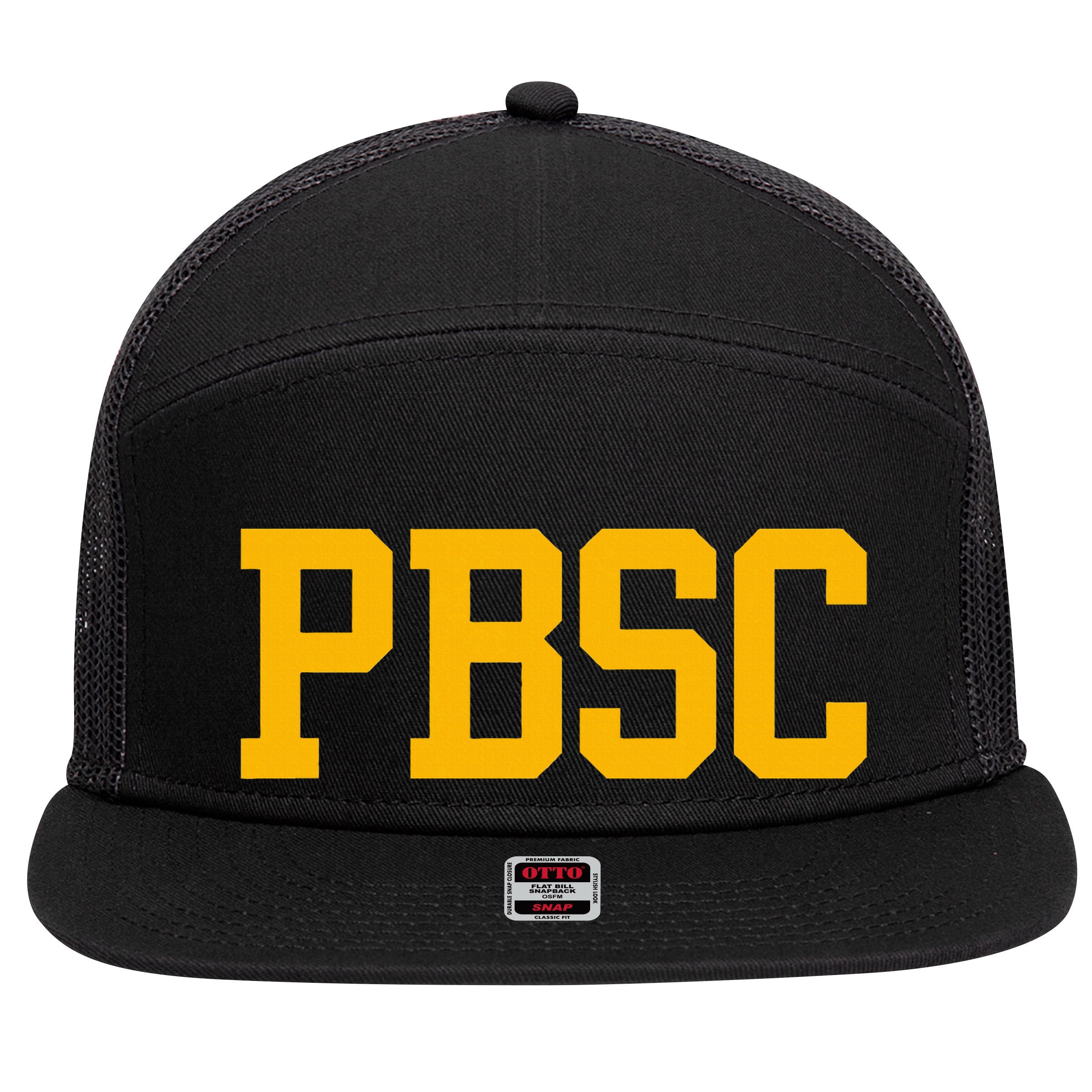 Palm Beach State 7 Panel Mesh Trucker Snapback Hat