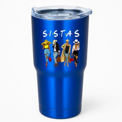 Proud Black Sistas Queen Melanin Afro African American Great Gift Tumbler