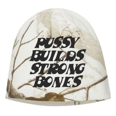 Pussy Builds Strong Bones Kati - Camo Knit Beanie