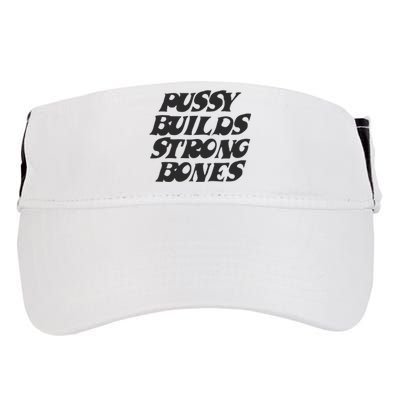 Pussy Builds Strong Bones Adult Drive Performance Visor