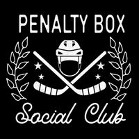 Penalty Box Social Club Ice Hockey Game Day Ice Hockey Mom Gift Cooling Performance Crew T-Shirt