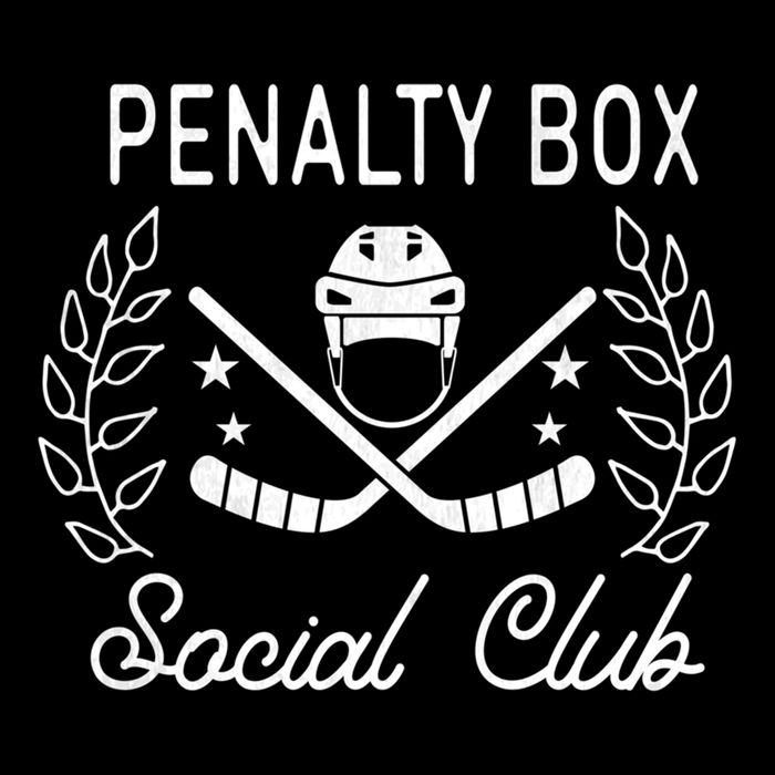 Penalty Box Social Club Ice Hockey Game Day Ice Hockey Mom Gift Cooling Performance Crew T-Shirt