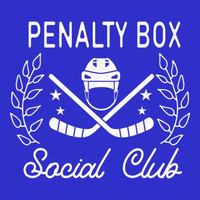 Penalty Box Social Club Ice Hockey Game Day Ice Hockey Mom Gift T-Shirt