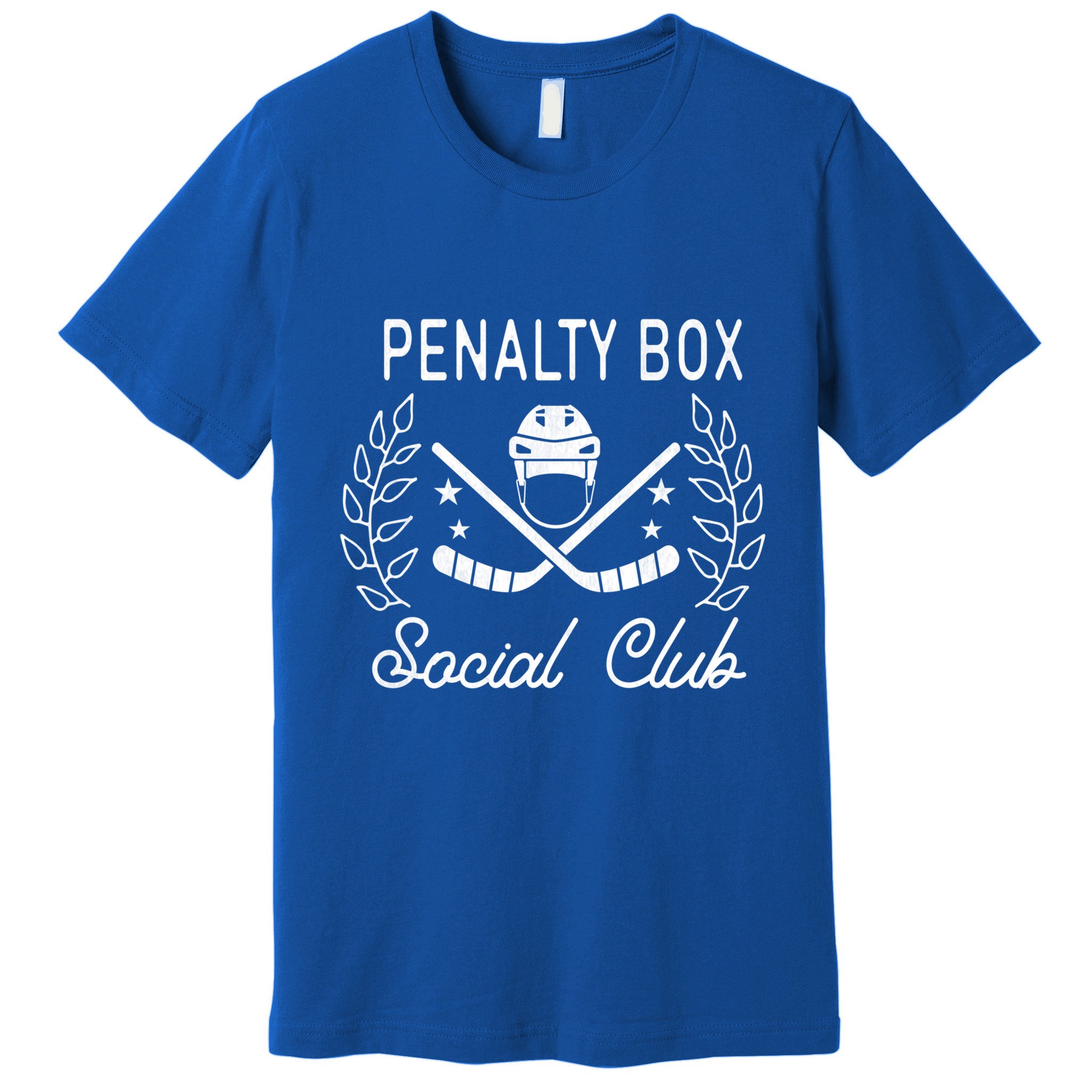Penalty Box Social Club Ice Hockey Game Day Ice Hockey Mom Gift Premium T-Shirt