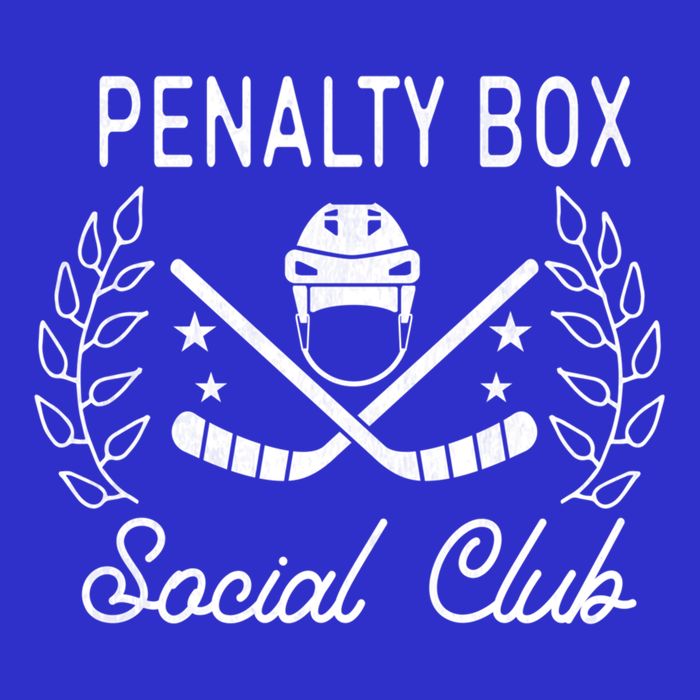 Penalty Box Social Club Ice Hockey Game Day Ice Hockey Mom Gift Kids T-Shirt