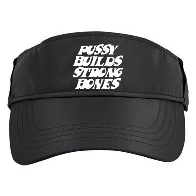 Pussy Builds Strong Bones Adult Drive Performance Visor