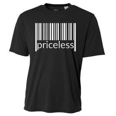 Priceless Barcode Style Cooling Performance Crew T-Shirt