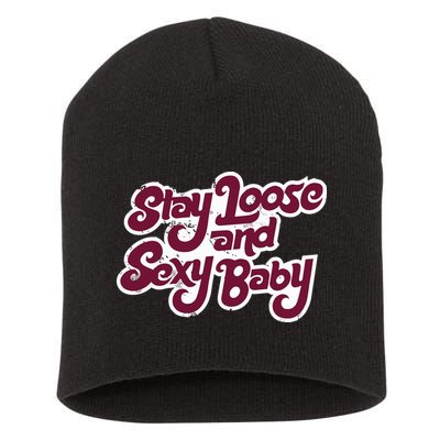 Philadelphia Baseball Stay Loose And Sexy Short Acrylic Beanie