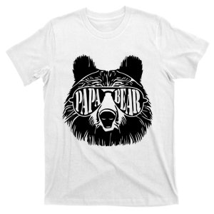 Papa Bear Sunglasses Father's Day Dad Grandpa T-Shirt