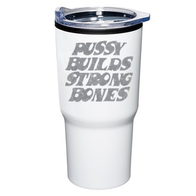 Pussy Builds Strong Bones Funny Meme Tumbler