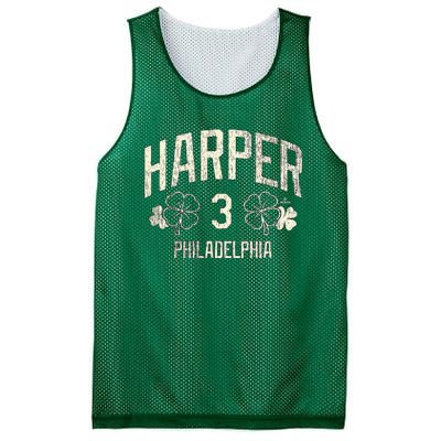 Philadelphia Baseball St. Patricks Clover Mesh Reversible Basketball Jersey Tank