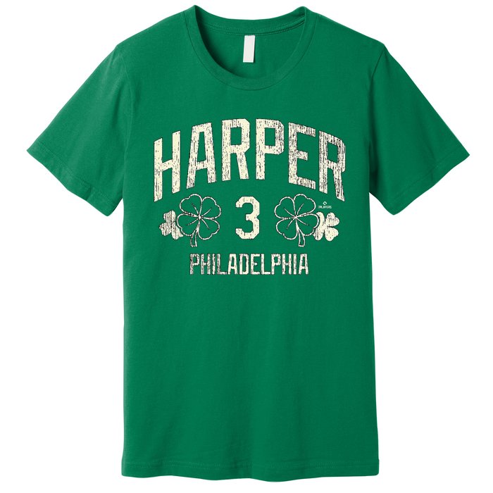 Philadelphia Baseball St. Patricks Clover Premium T-Shirt