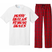 Pussy Builds Strong Bones Pajama Set