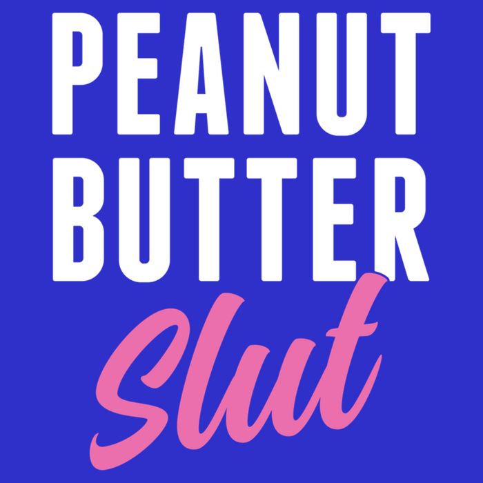 Peanut Butter Slut Peanut Butter Lover Peanut Butter Humor Gift Zip Tote Bag