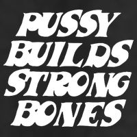 Pussy Builds Strong Bones Funny Meme Adult Drive Performance Visor