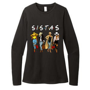 Proud Black Sistas Queen Melanin Afro African American Wo Womens CVC Long Sleeve Shirt