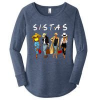 Proud Black Sistas Queen Melanin Afro African American Wo Women's Perfect Tri Tunic Long Sleeve Shirt