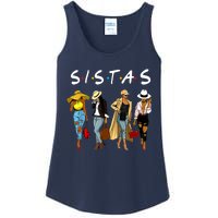 Proud Black Sistas Queen Melanin Afro African American Wo Ladies Essential Tank