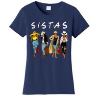 Proud Black Sistas Queen Melanin Afro African American Wo Women's T-Shirt