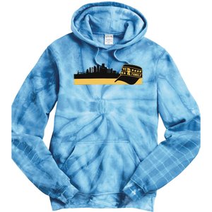 Pittsburgh Baseball Skyline We Are Family Tie Dye Hoodie