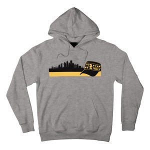 Pittsburgh Baseball Skyline We Are Family Tall Hoodie