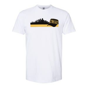 Pittsburgh Baseball Skyline We Are Family Softstyle CVC T-Shirt