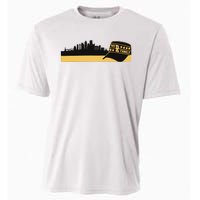 Pittsburgh Baseball Skyline We Are Family Cooling Performance Crew T-Shirt